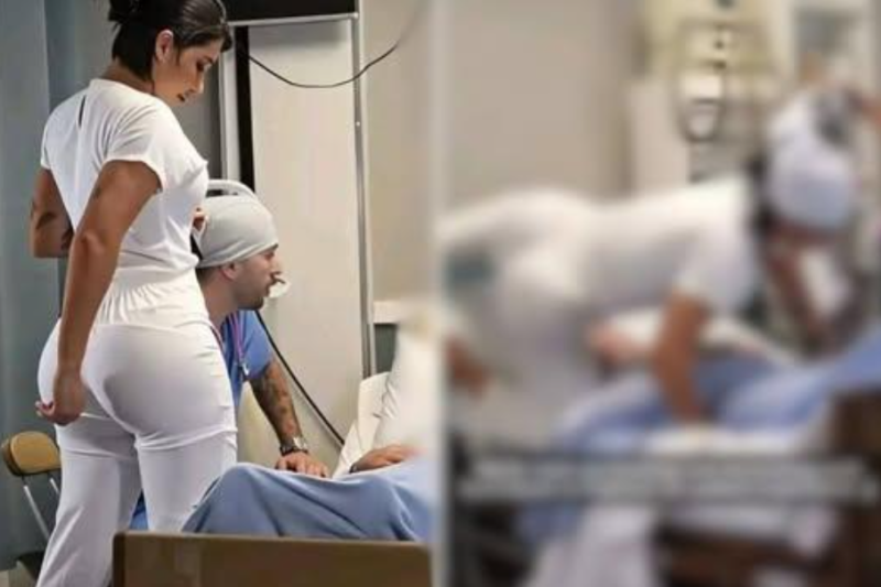 Nurse Fired After Hospital Security Caught Her TWERKING for Patient and Forcing Him to Stare…See more